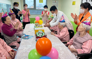 아중요양병원의 생신파티!